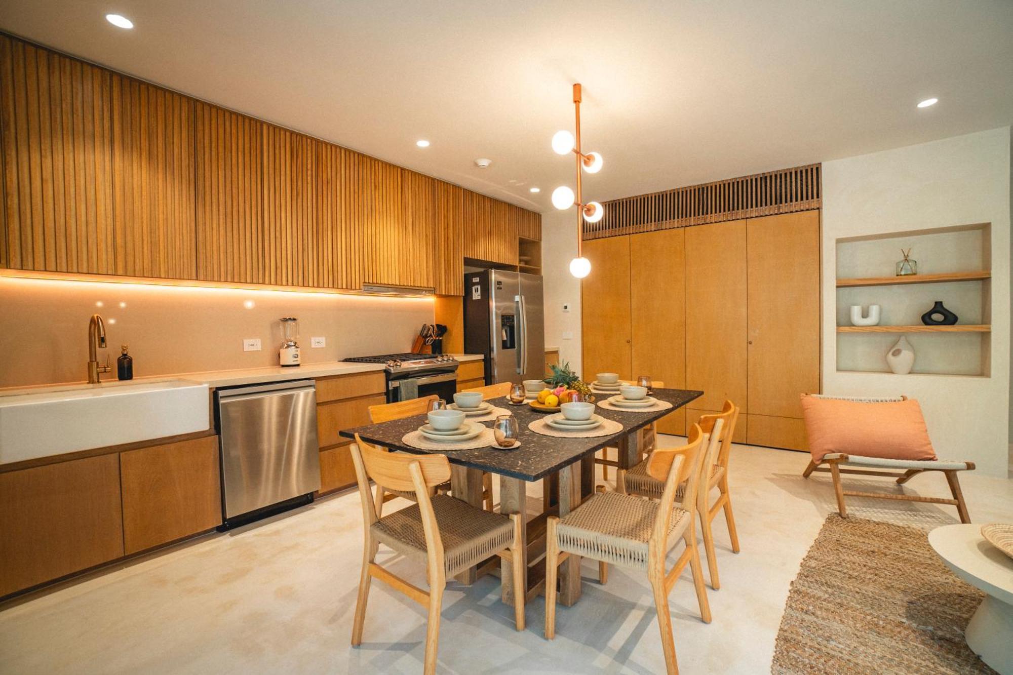 Apartment Chic Aldea Zama With Private Pool & Parking