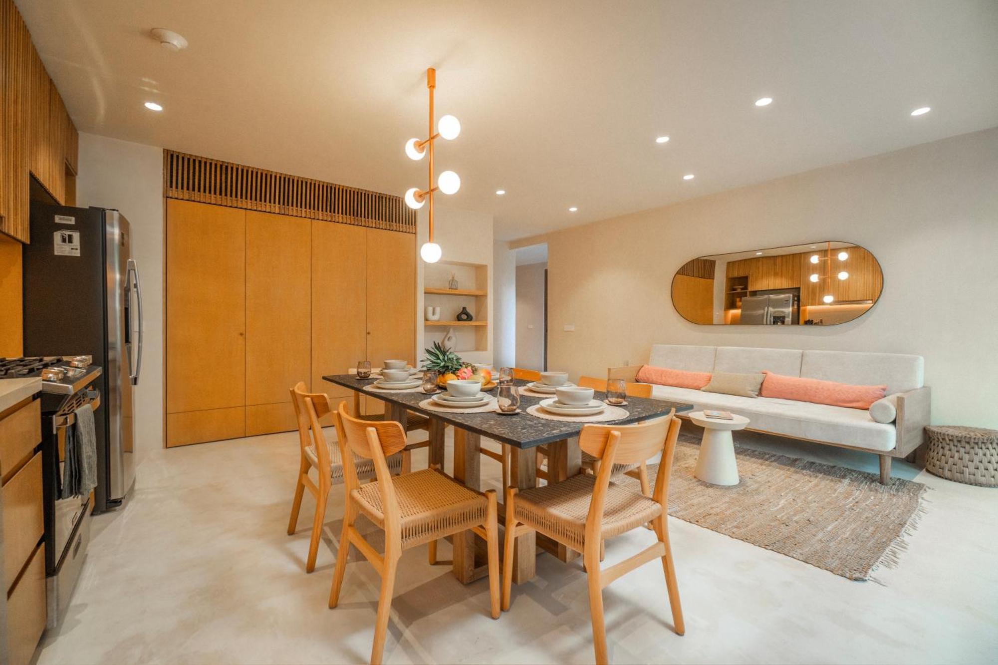 Chic Aldea Zama With Private Pool & Parking Apartment
